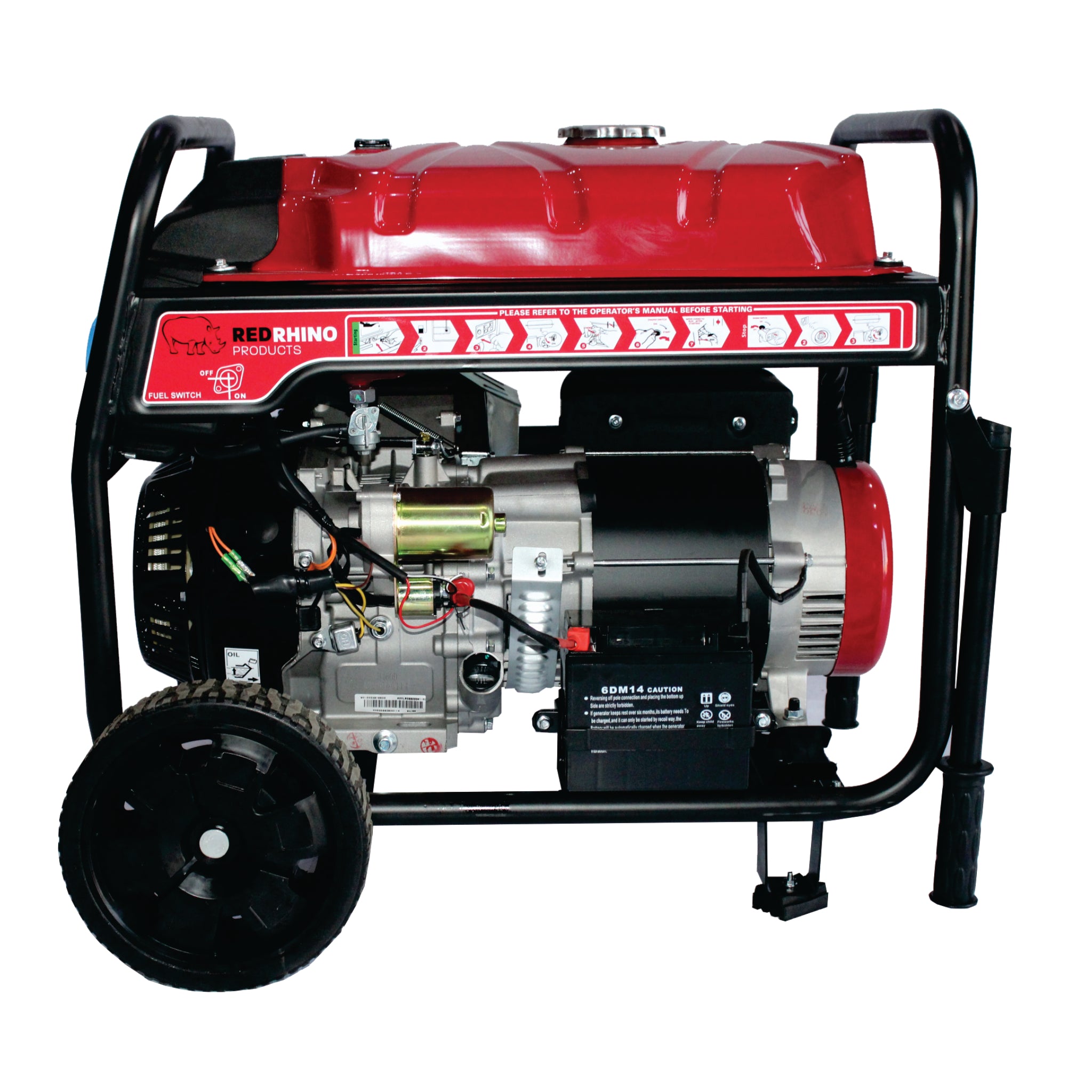 Generater Red Red Rhino 7.7kW Petrol Generator (9KVA) | Generator for House ...