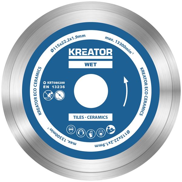 Kreator - Cutting Diamond Disc - Ceramics - Ø115mm