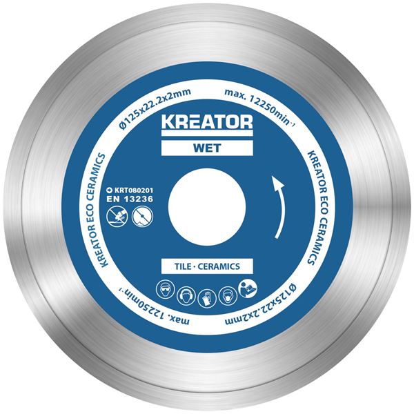 Kreator - Cutting Diamond Disc - Ceramics - Ø125mm