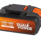 Dual Power - 40V LG Cell Battery - 2.5AH
