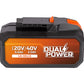 Dual Power - 40V LG Cell Battery - 2.5AH