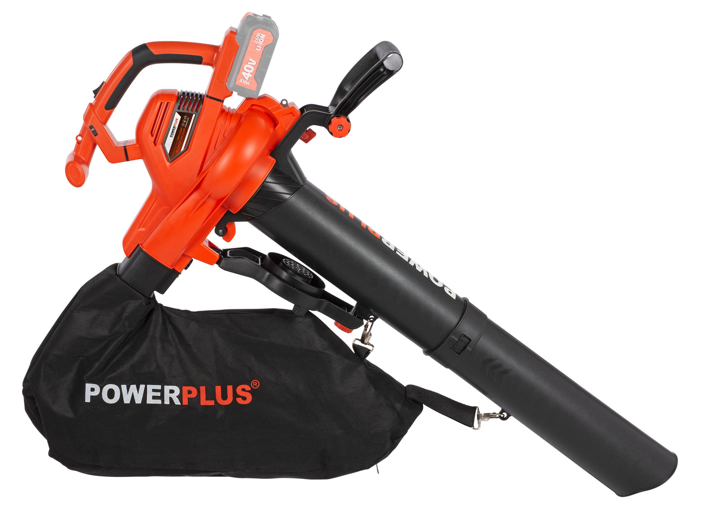 Dual Power - 40V Cordless Leaf Blower/ Vacuum Brushless - 280km/h (unit only)