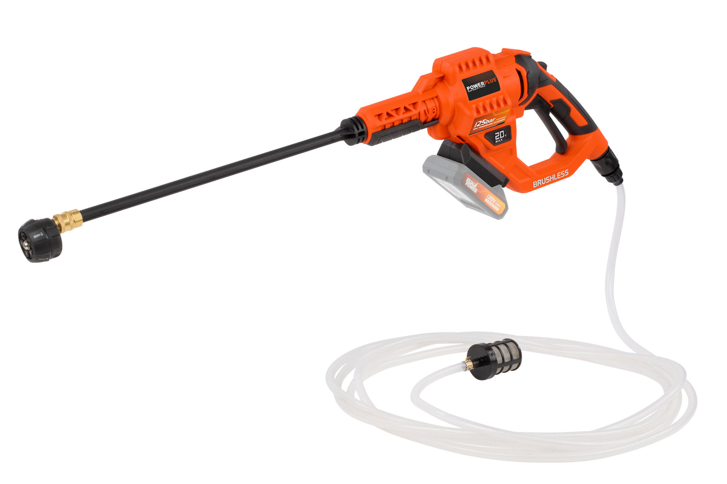 Dual Power - 20V Cordless High Pressure Cleaner - 25bar (unit only)