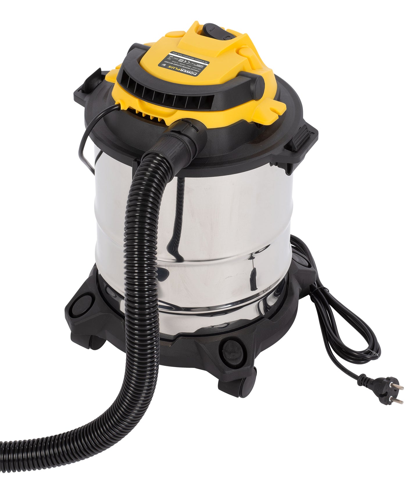 Power Plus - Vacuum Cleaner wet/dry 1000W - 15L