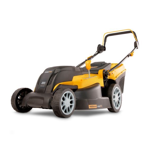 Yellow lawn deals mower brands