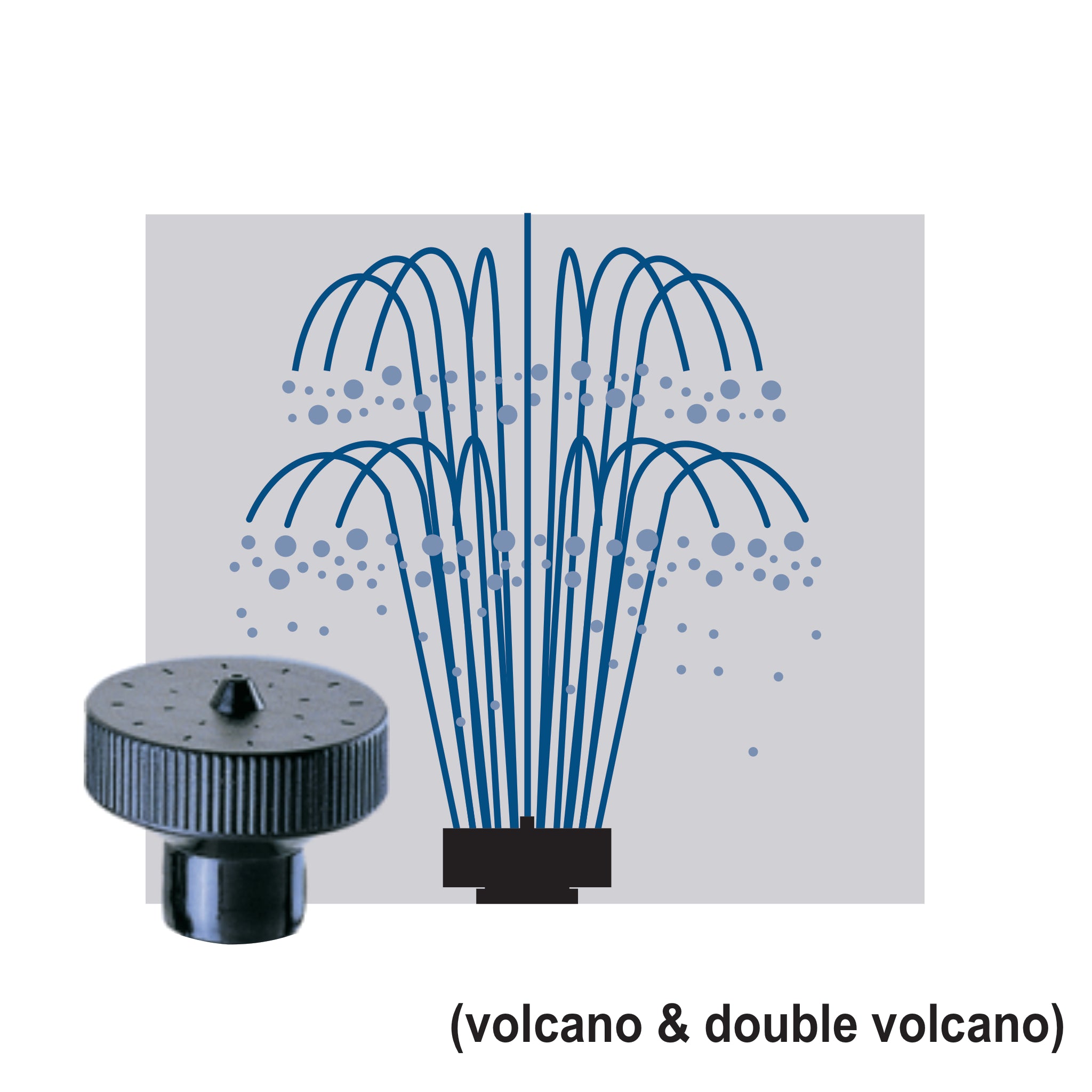 Waterfall Nozzle Kit (large) | Water Feature Pump | Pond Pump